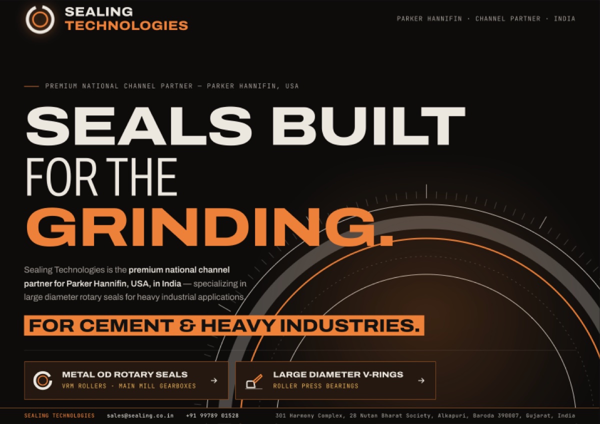 Cover of the Sealing Technologies brochure